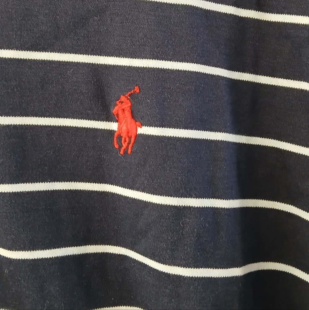 Polo Ralph Lauren Custom Slim Fit Polo – Iconic Striped Classic – Men’s Large
